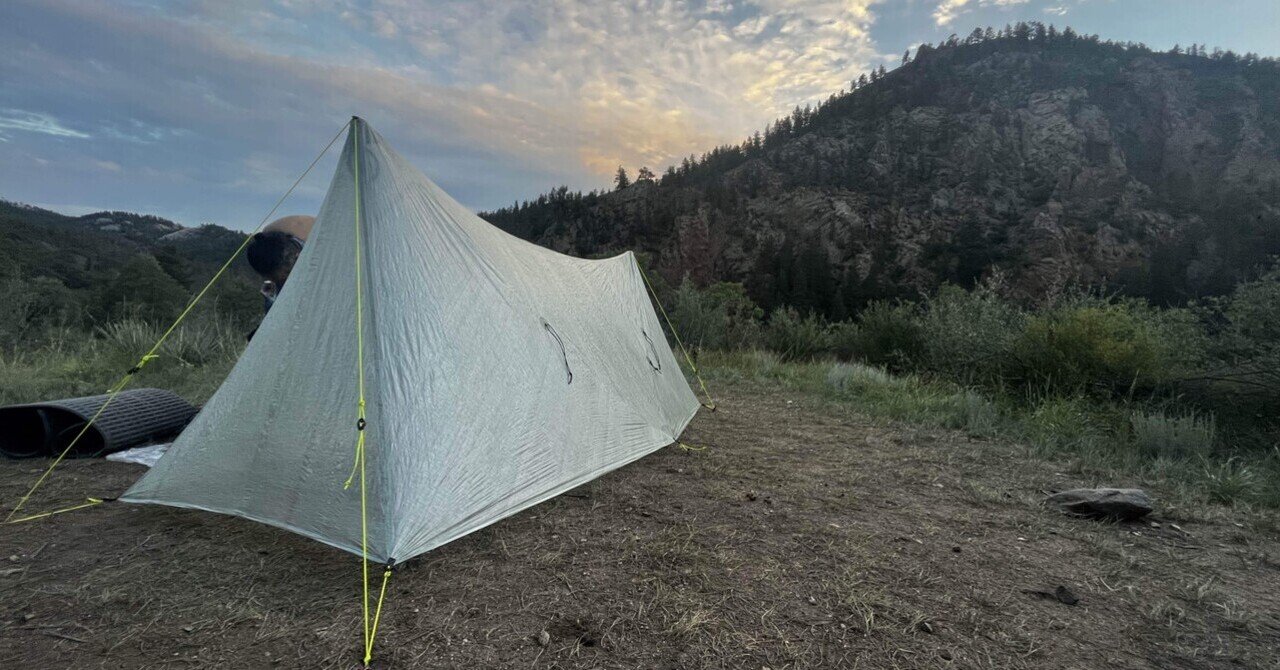 BTGシェルターの設営方法｜じろうon the trail