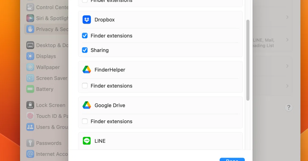 [Solved] Dropbox sync badges not appearing in Mac Finder on macOS ...