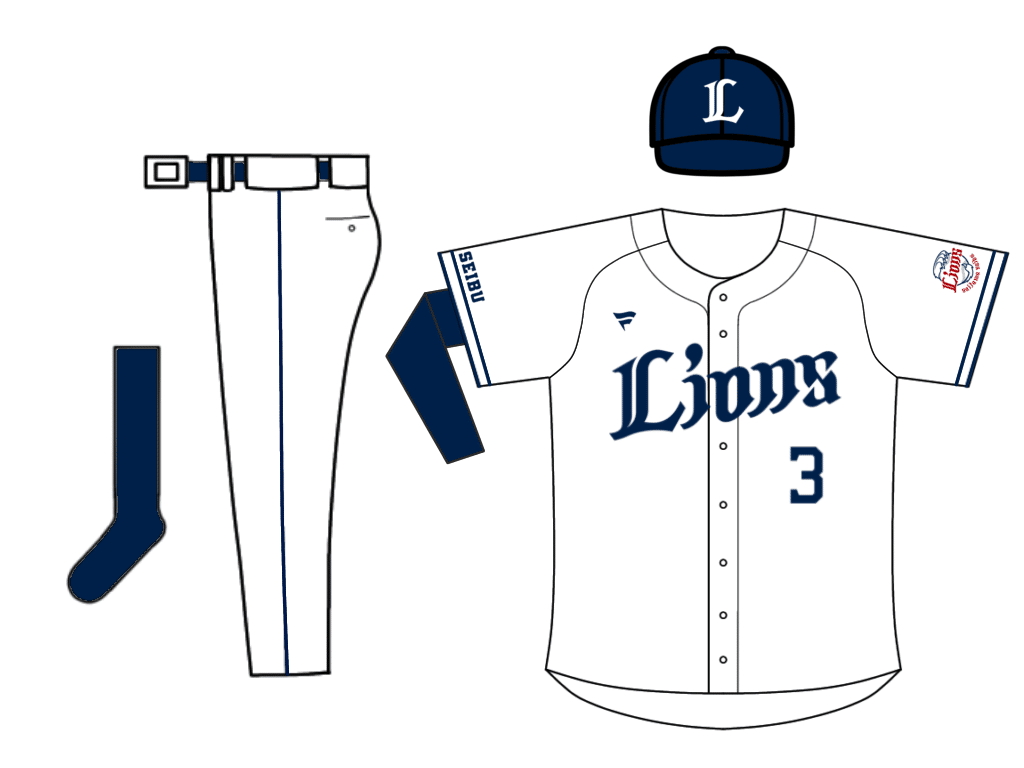 05/06 シンガポール　ヤングライオンズ　新品紙タグ付き　3rdユニフォーム ライオンズブルー復活の道を探る特集 〜西武 2023年新