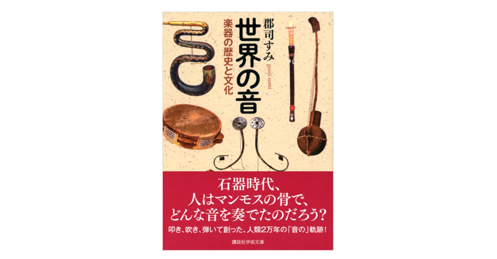 郡司 すみ『世界の音／楽器の歴史と文化』｜KAZE