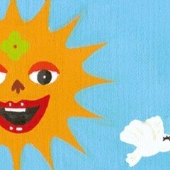 80号の大作の作品紹介⑧ハッピー蓮の花｜ハッピー太陽画家小楠アキコ