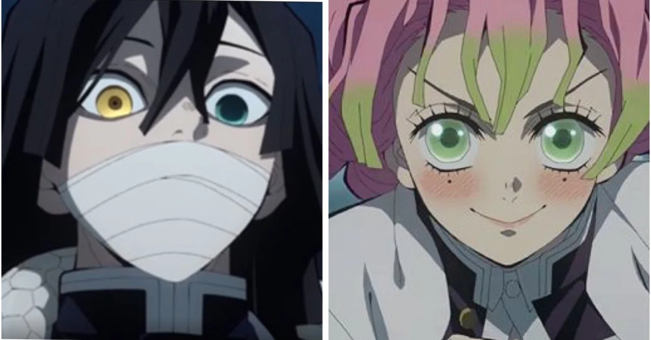 鬼滅の刃】蜜璃ちゃんと伊黒さんとの恋の呼吸｜鬼滅のリッペちゃん