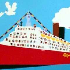 100号の大作② 人生初の大作 山を越えて｜ハッピー太陽画家小楠アキコ