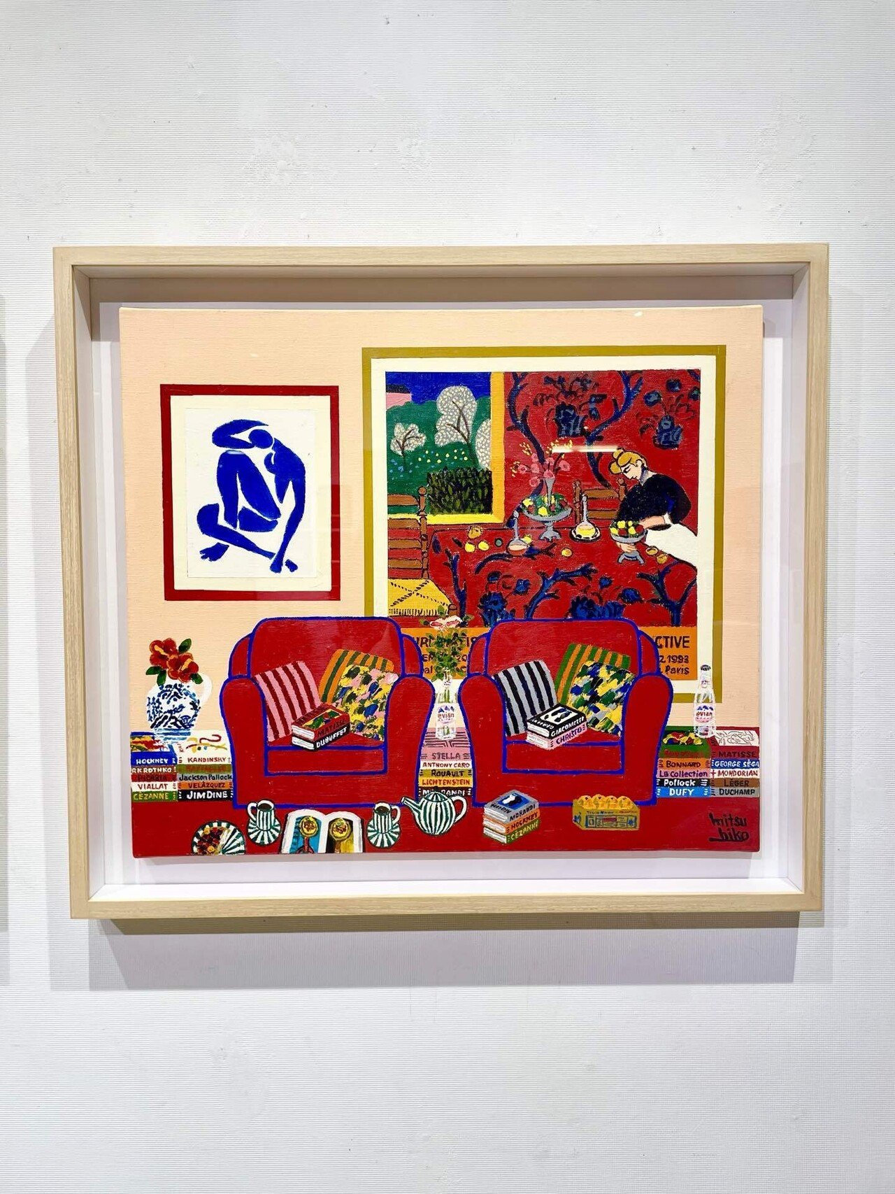 笹尾光彦展 花のある風景」長年片思いしていた絵を購入