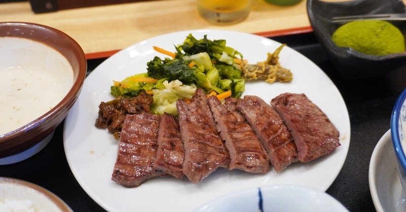 やっぱり、牛タンが美味しい！＠松島
