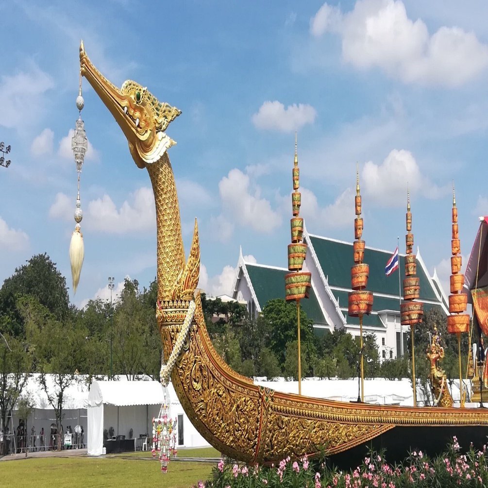 東南アジアの風景 (253) タイ｜バンコク｜700年の伝統｜王室御座船の