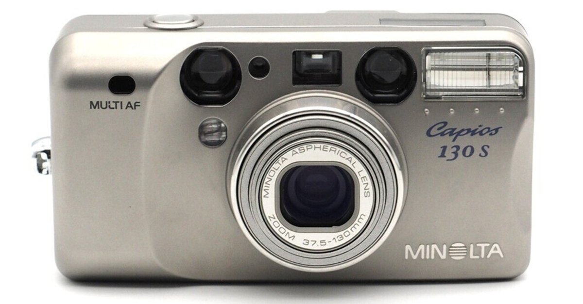 ミノルタ カピオス130s (MINOLTA Capios 130s) | Camera Museum