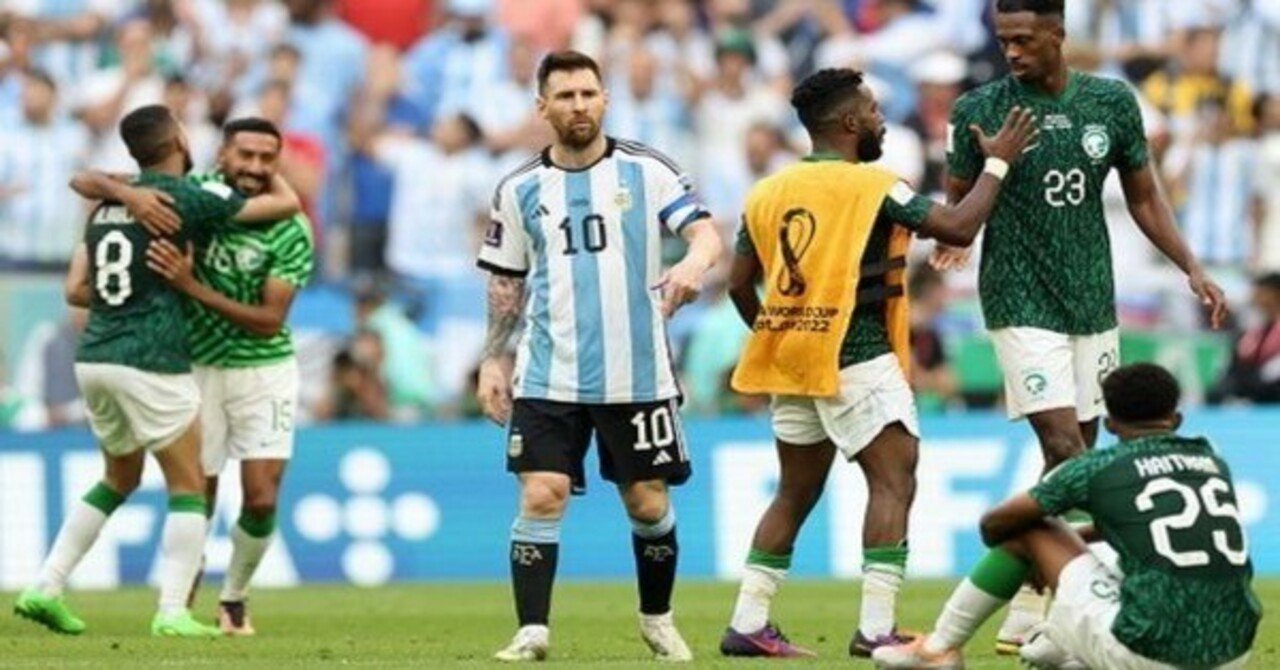 アジアのサッカー界に光明、サウジアラビアがアルゼンチンを撃破！｜ふくろう＠コンテンツクリエイター
