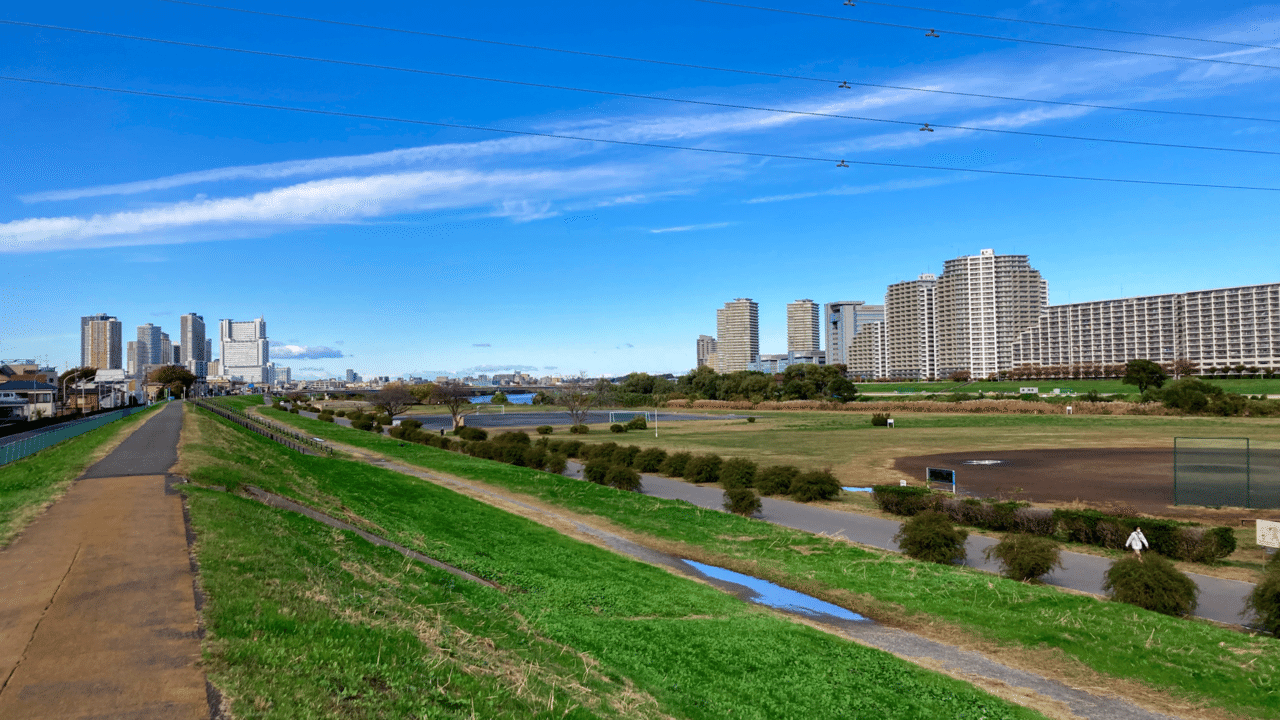 多摩川を歩く|k_