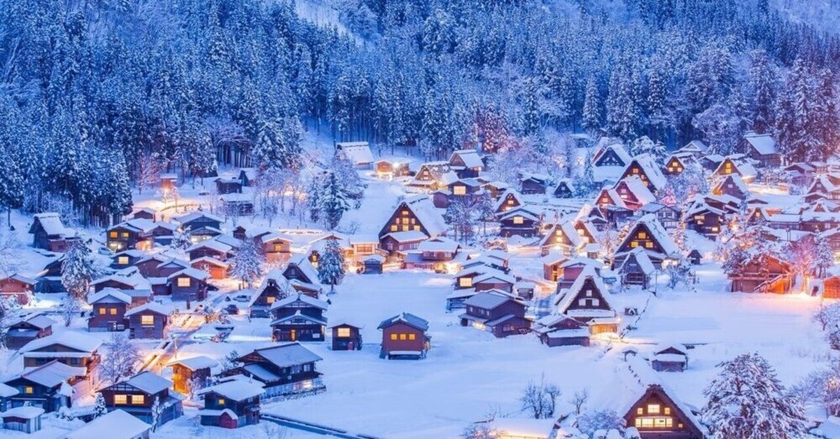 雪昏れて…飛騨白川郷にて 秋・冬限定】白川郷 合掌造り集落＋飛騨高山 日帰りツアー｜中国