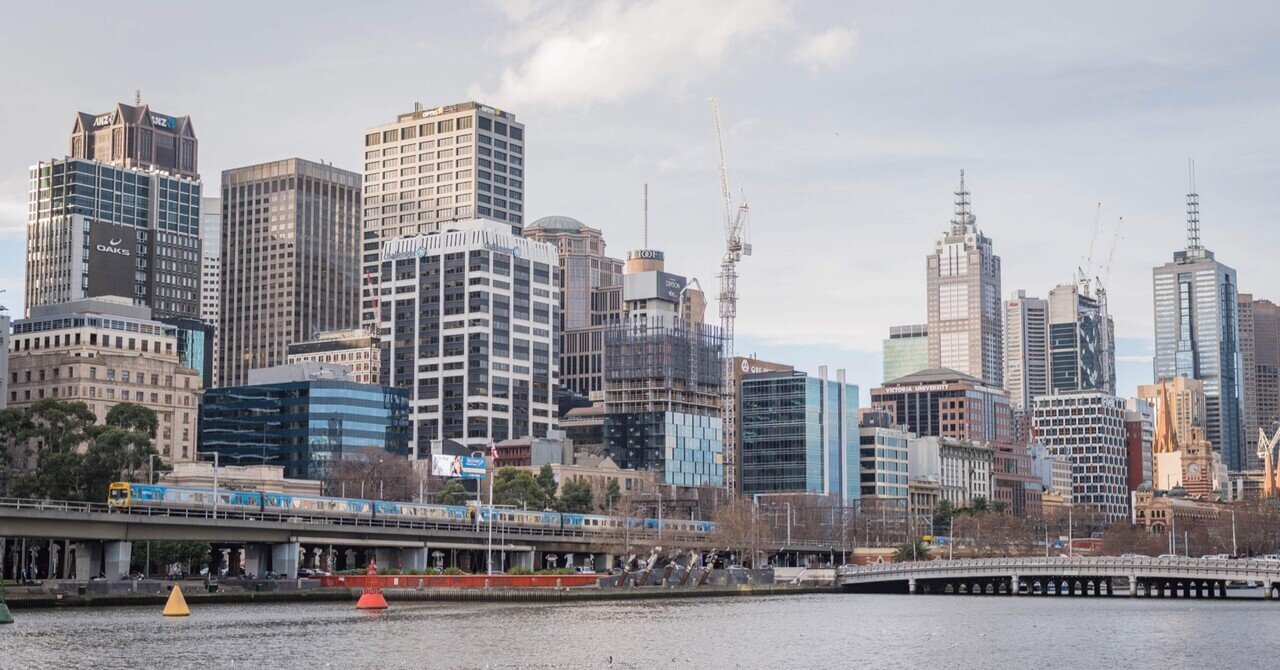 男性に人気！ オーストラリア🇦🇺メルボルン 高層ビルが建ち並び、日本にも似 自然、風景