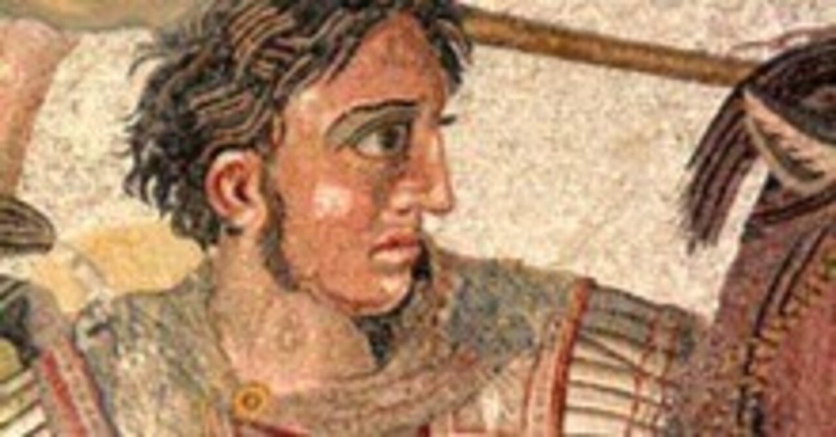 古代ギリシャ  アレクサンダー大王 マケドニアの王であり、ペルシャを征服したアレクサンダー大王