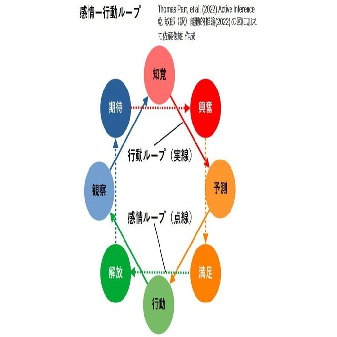 能動的推論とW型問題解決モデル（自由エネルギー原理解説-展開編