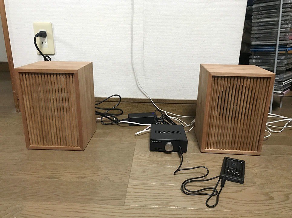 ほぼ日きほんのスピーカー+ アンプ+ Bluetooth送受信機＝ 9点セット