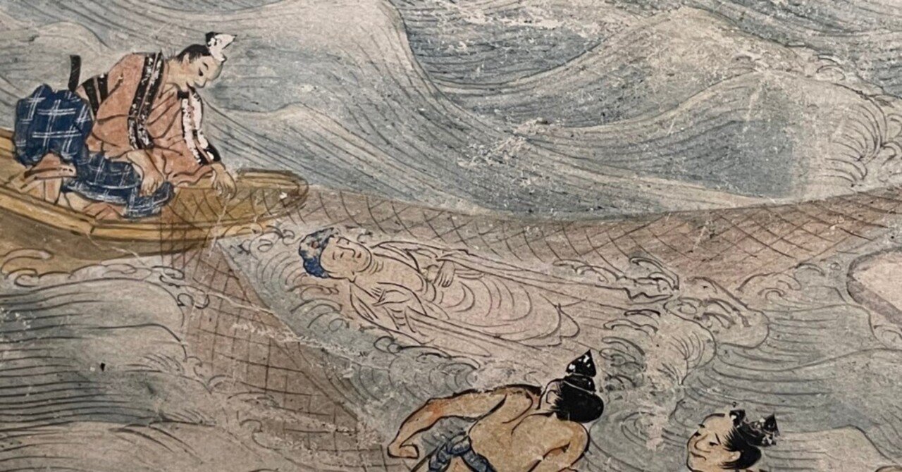 鳥取で地引網にかかった薬師像を祀った、京都『因幡堂』の由来書