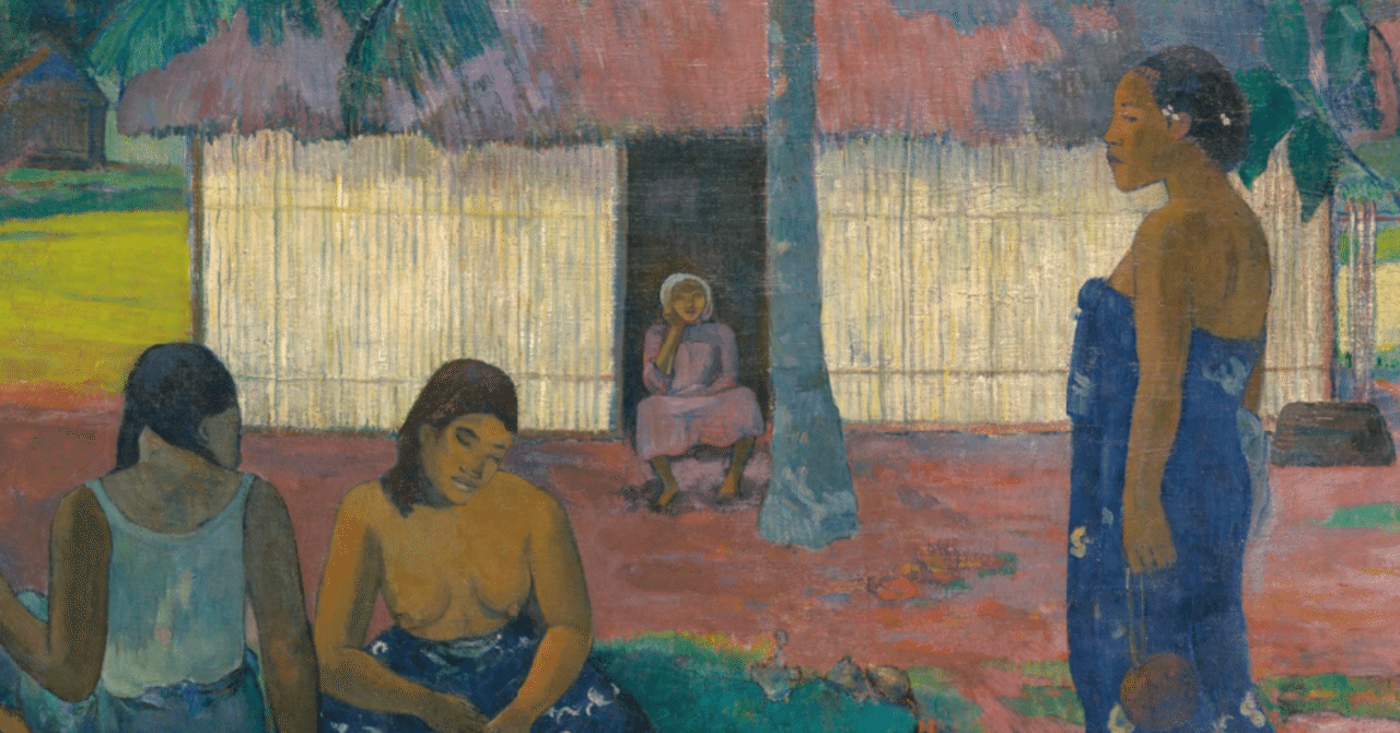 西洋美術雑感 42：ポール・ゴーギャン「おまえはなぜ怒っているのか