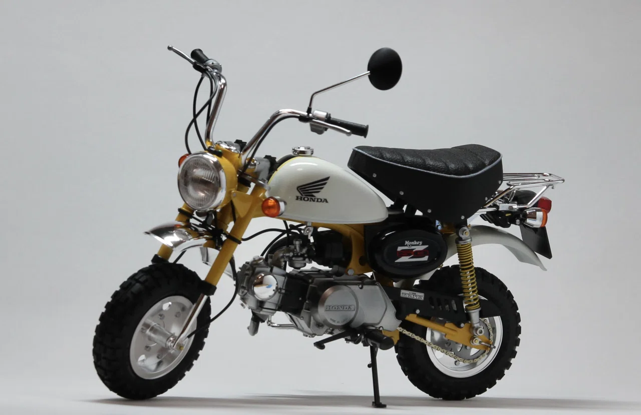 ホンダ モンキー 完成（タミヤ 1/6）｜スイートネイル