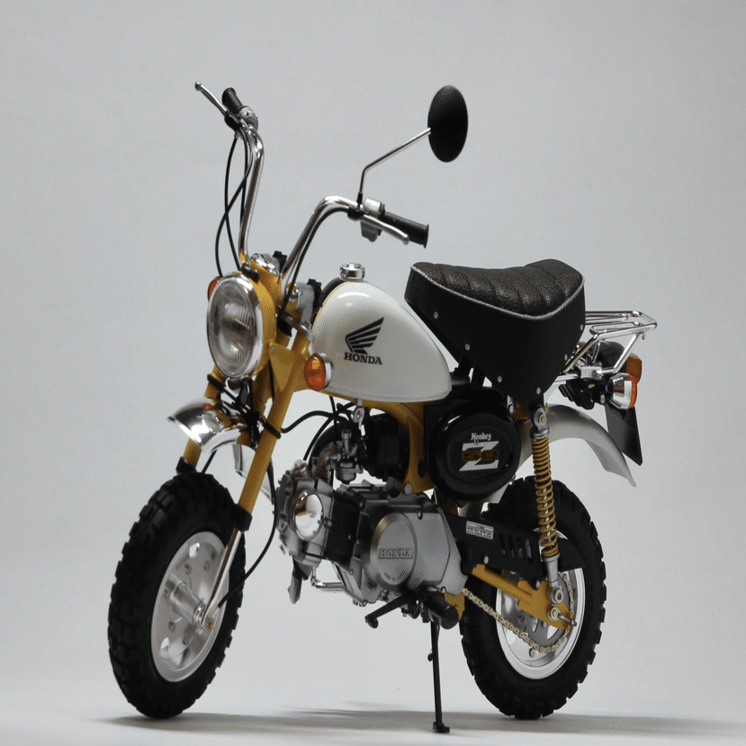 ホンダ モンキー 完成（タミヤ 1/6）｜スイートネイル