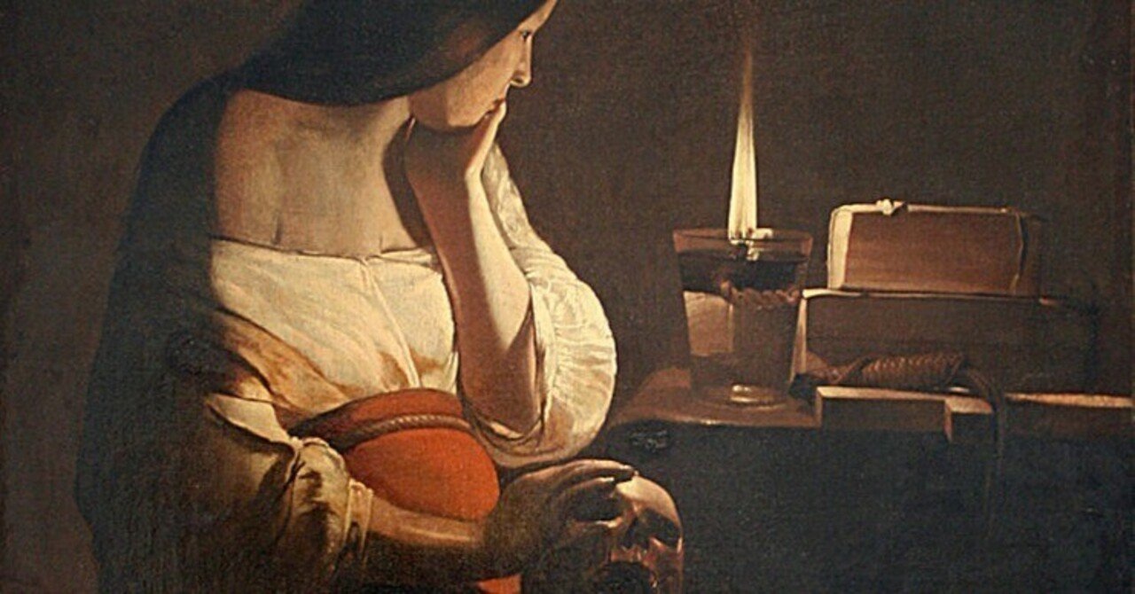 エンネル・ジャン＝ジャック、砂漠のマグダラのマリア、希少な画集より