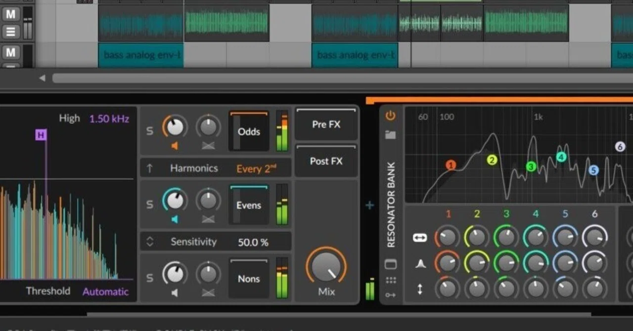Bitwig studio 4.4 新機能Harmonic Splitで簡単サウンドアレンジ｜れー