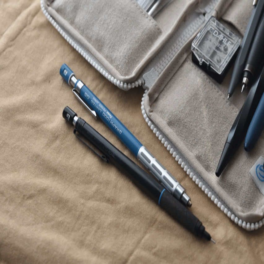 つくしペンケース、他ボールペン、シャーペンセット つくしペンケース、他ボールペン、シャーペンセット つくしペンケース