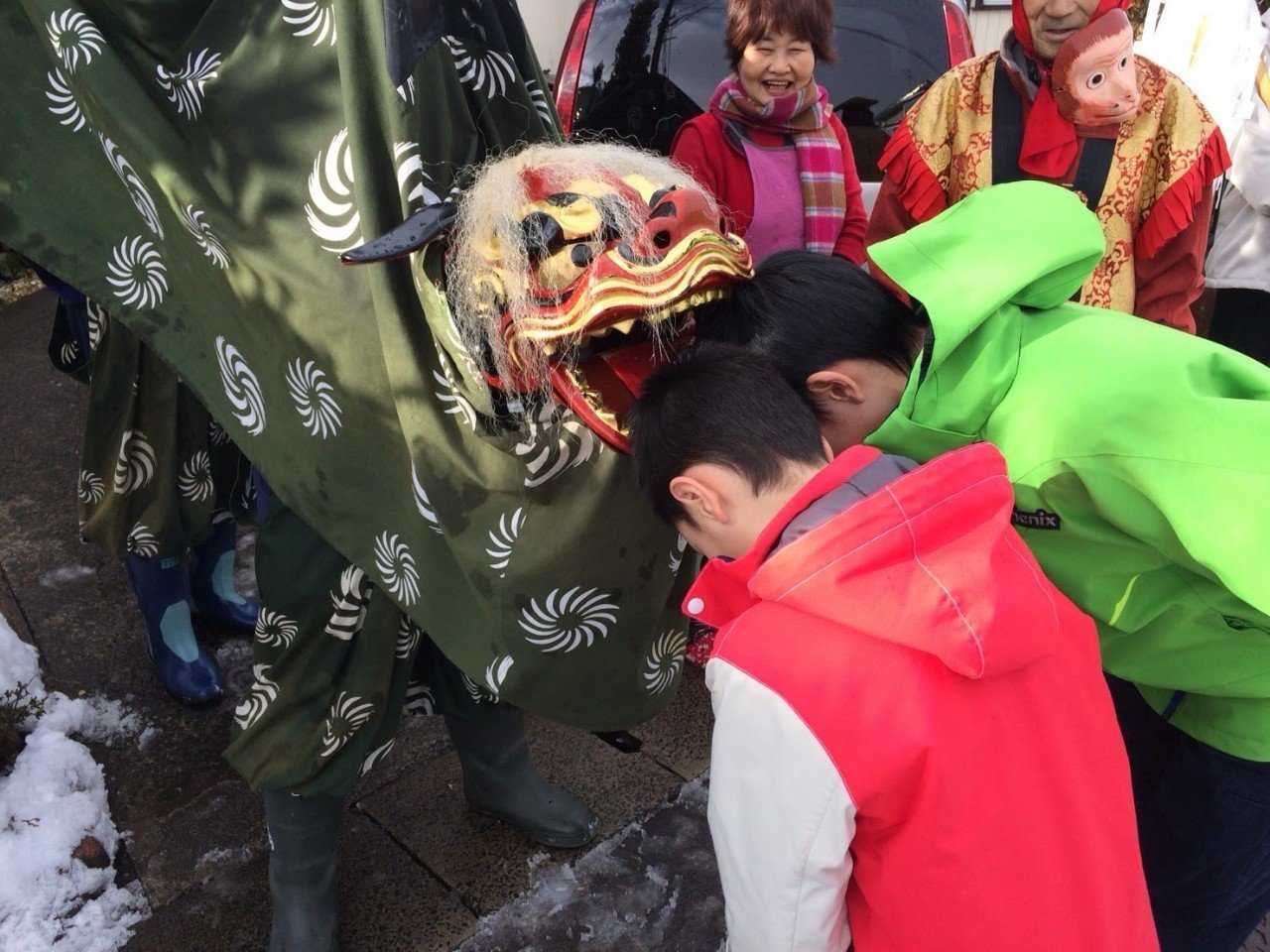 獅子舞がきました。〜青森写真処・お正月〜｜山田スイッチ