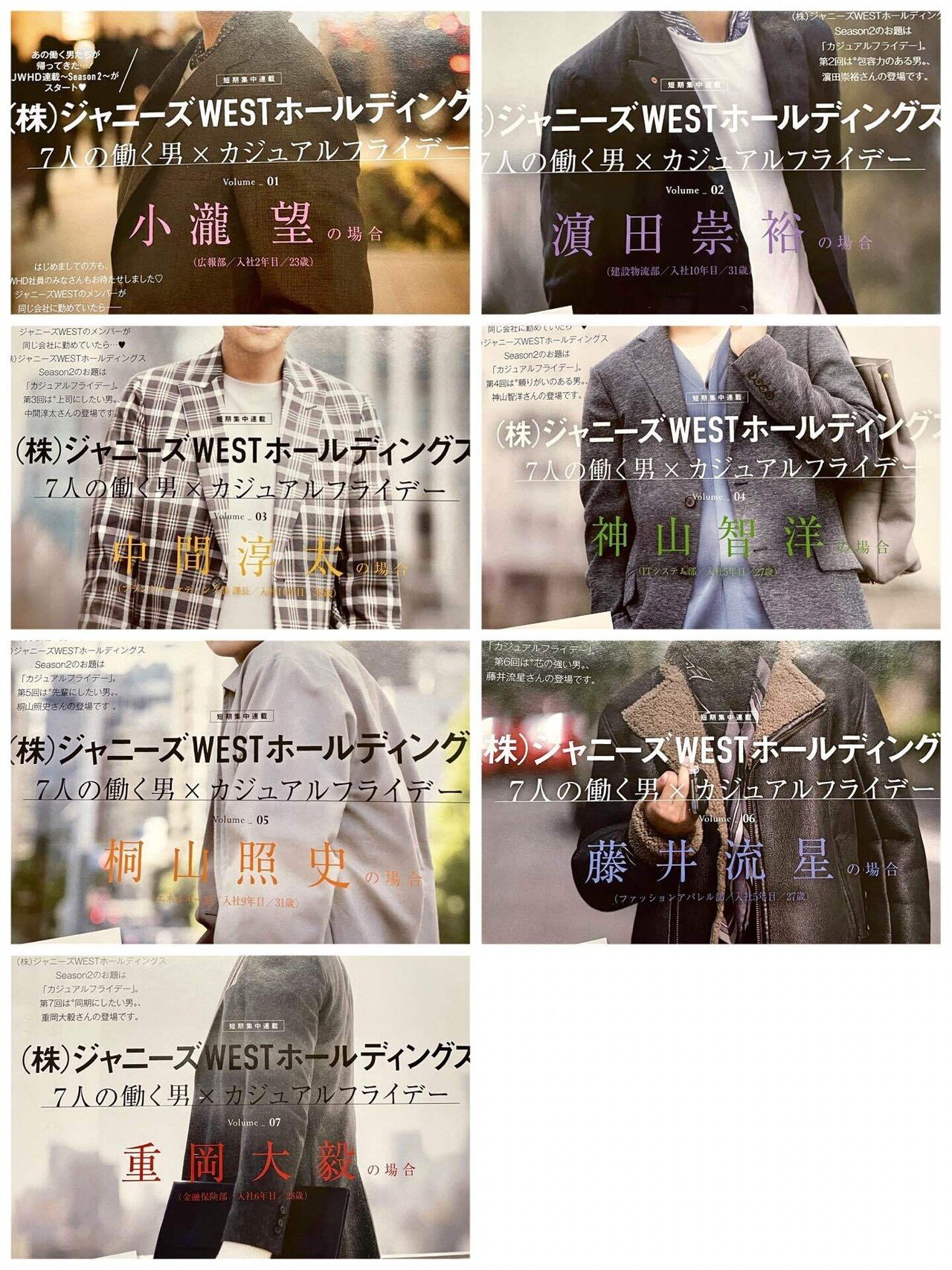 WEST. Oggi 雑誌 大量切り抜き ファイル4冊分 中間地点 JWHD