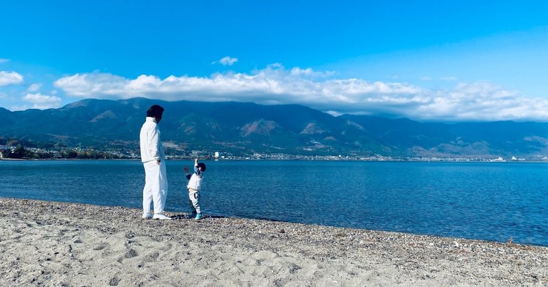 家族で琵琶湖に行ってきました！めちゃ生き返った！