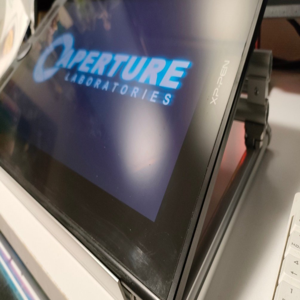 XP-PEN Artist Pro 16にぴったりのスタンドをG-Funで作る｜鈍ザンキ