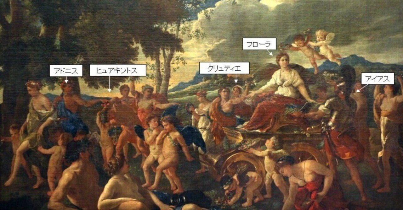 フローラの凱旋」ニコラ・プッサン【ルーヴル美術館の名品150選