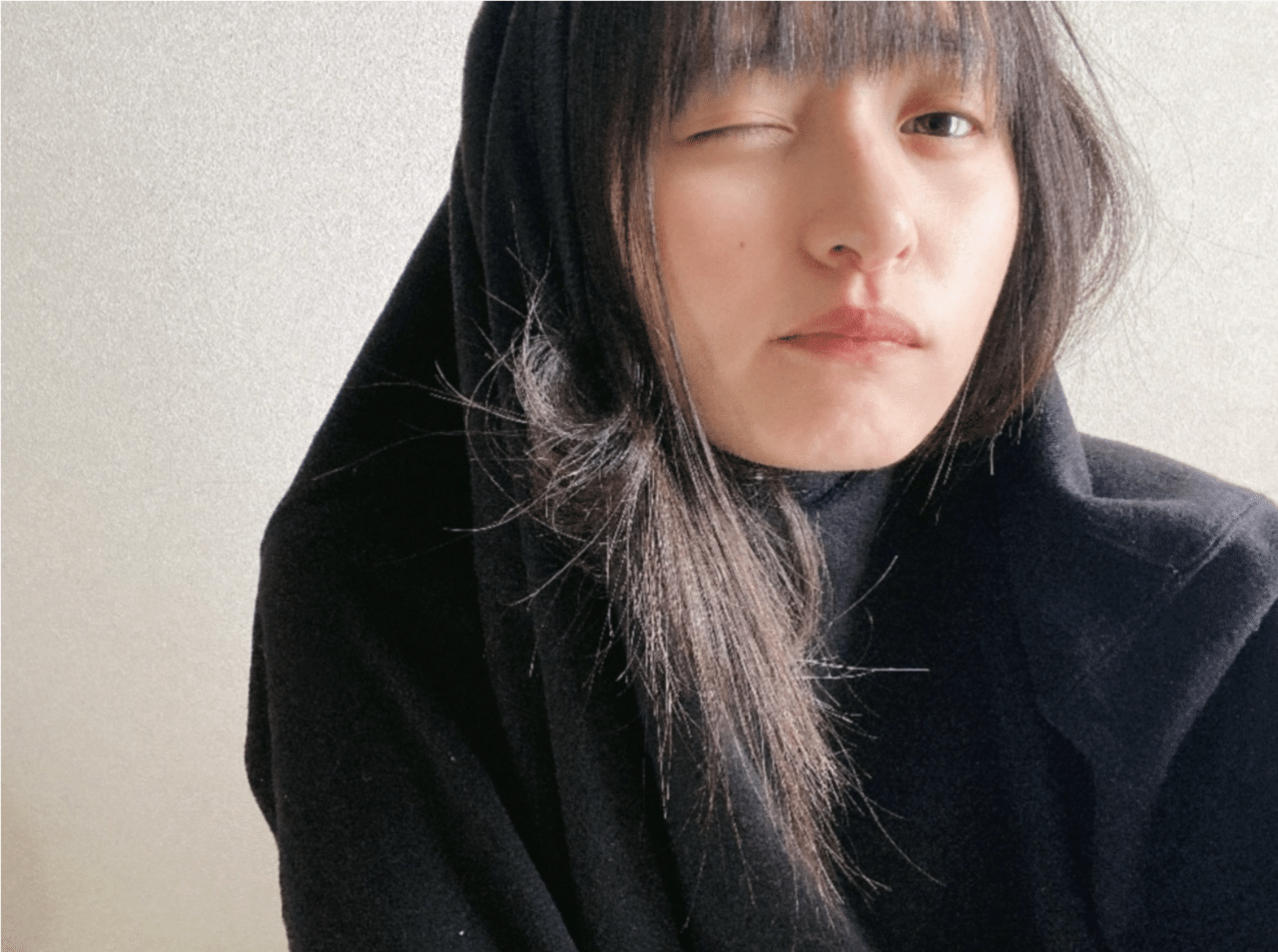 今回のさくちゃんがブログにアップした写真がいい感じ。特に自撮りが