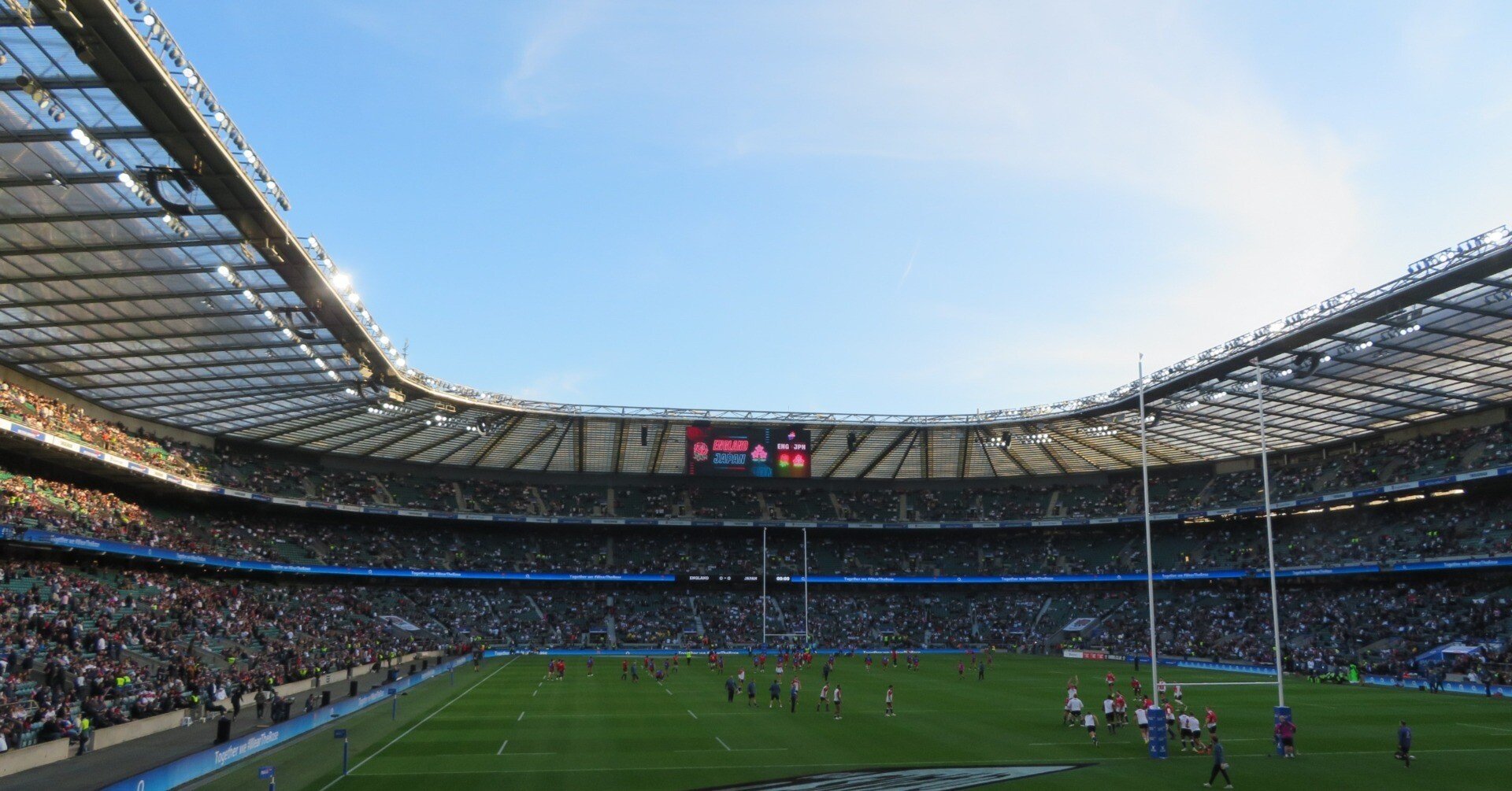 世界的ラグビーの聖地、イングランド・トゥイッケナムスタジアムに行