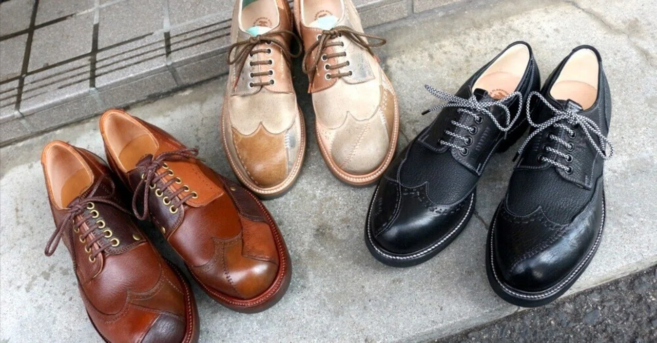 ウィングチップのフランキーできました｜BUHI SHOES