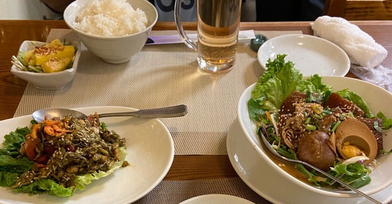 初のミャンマー料理!?を食べてきました〜