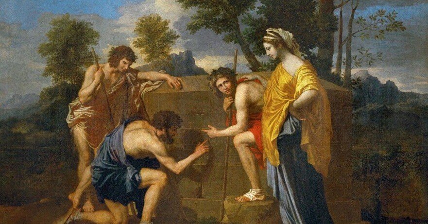 アルカディアの牧人たち（我もまたアルカディアにあり）」ニコラ