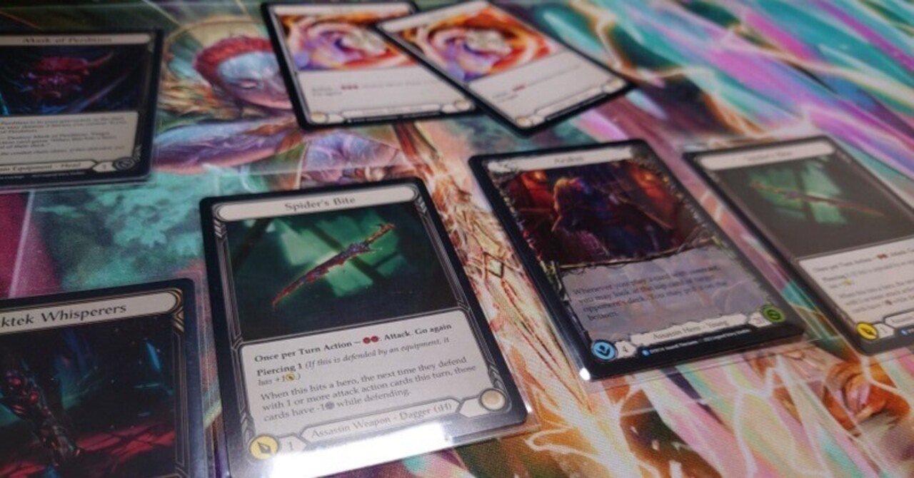 flesh and blood : Arakni Blitz｜cb