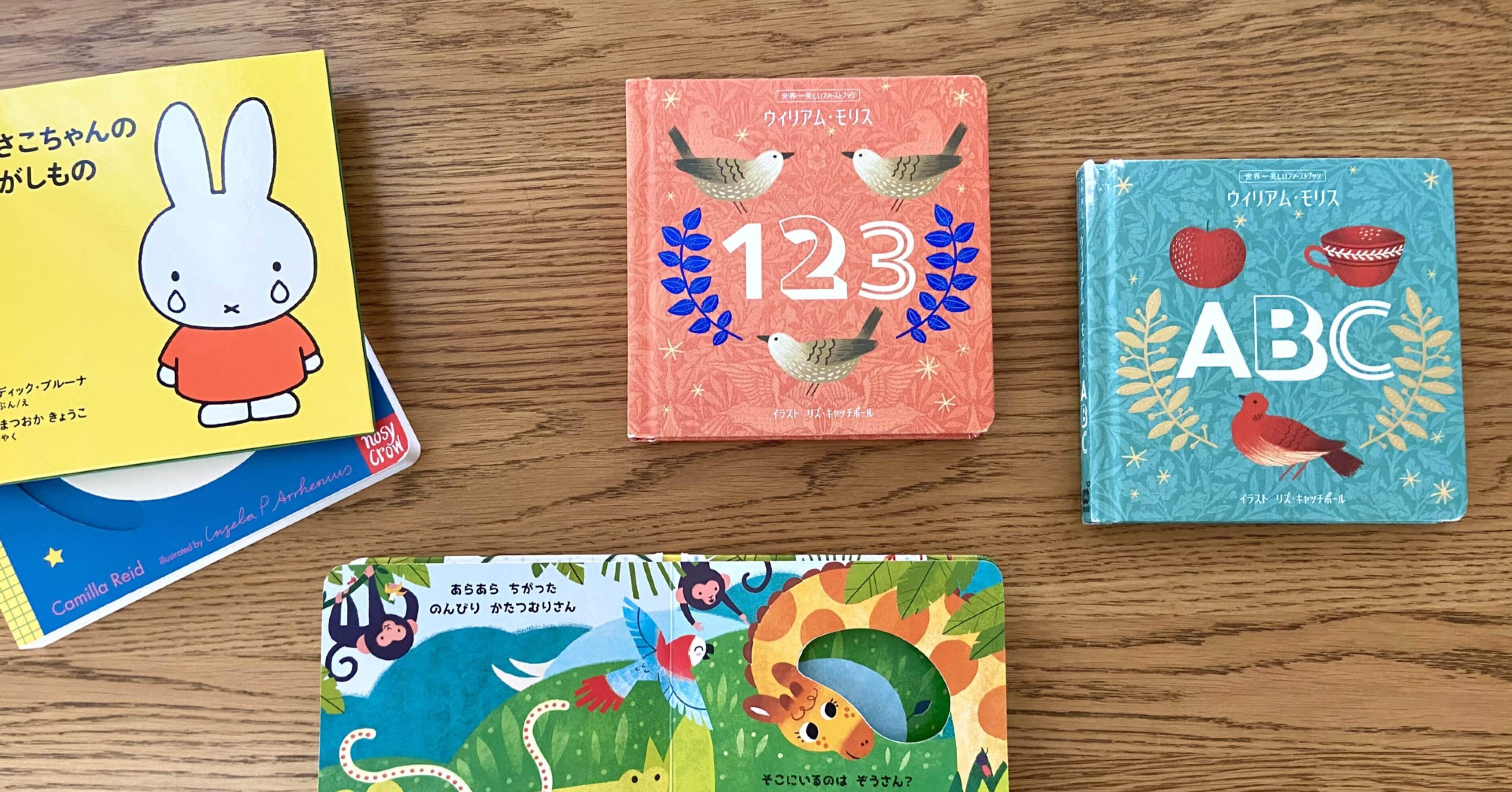 高速ハイハイで向かう先は絵本棚！0歳ベビーのお気に入り絵本。｜shiolun