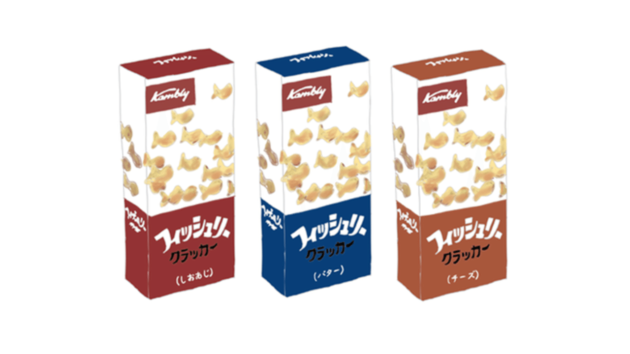 昭和のなつかしいお菓子 バター味のフィッシュリー トロッコ Note