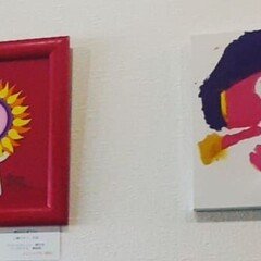 100号の大作② 人生初の大作 山を越えて｜ハッピー太陽画家小楠アキコ