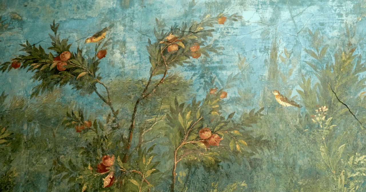 フローラ、1030x630 (古代ローマ都市で見つかったフレスコ画の複製) フローラ（フレスコ画） : Renaissance
