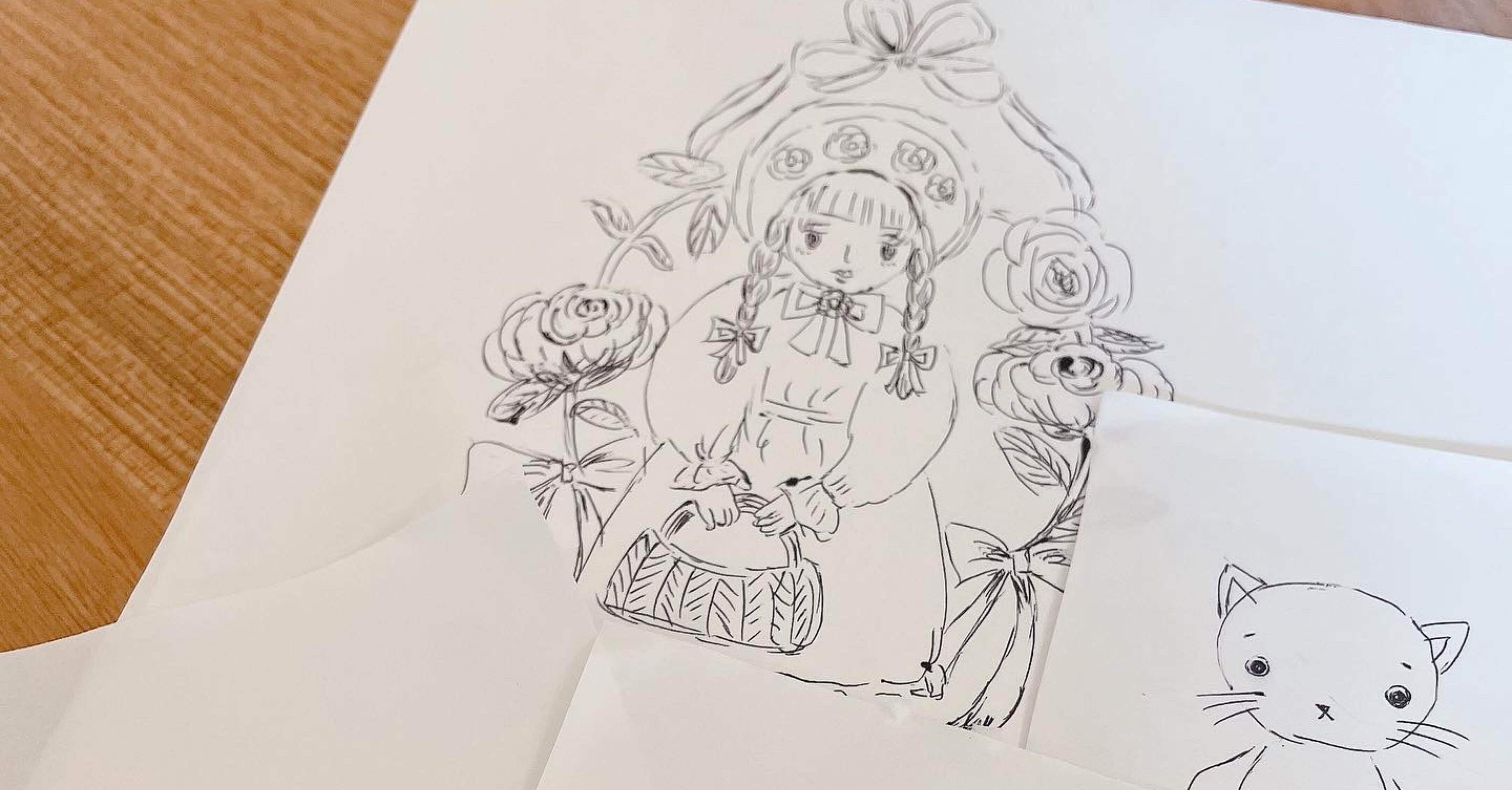 人物画　アート　鉛筆画　オリジナル作品　ハンドメイド　　パステル画　手書き　自作 手書きイラストでオリジナルグッズ作り｜atelier_bonbon|ハンドメイド作家