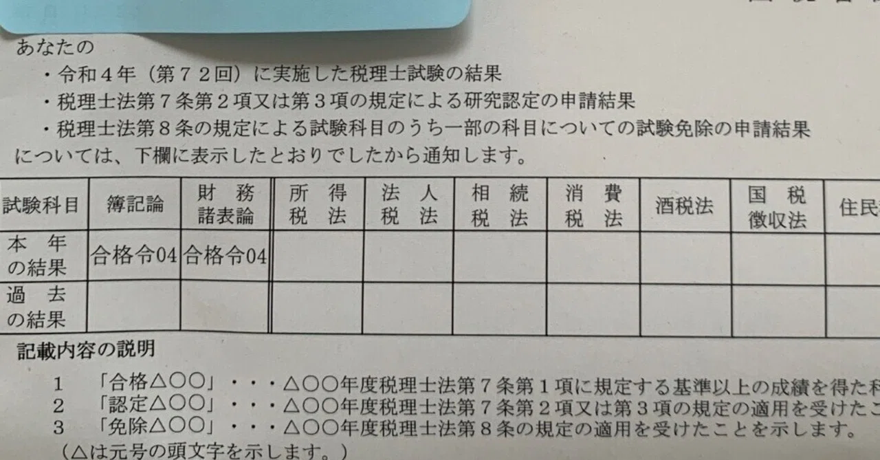 令和4年 簿記論・財務諸表論 合格体験記｜かたん