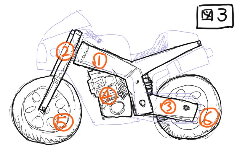 ランボー 怒りのバイクの描き方 窪田真二 Note