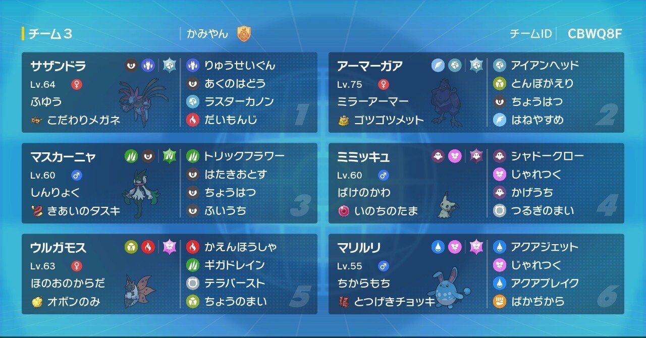 サザンドラ アーマーガア かみやん Note サザンドラ アーマーガア かみやん Note