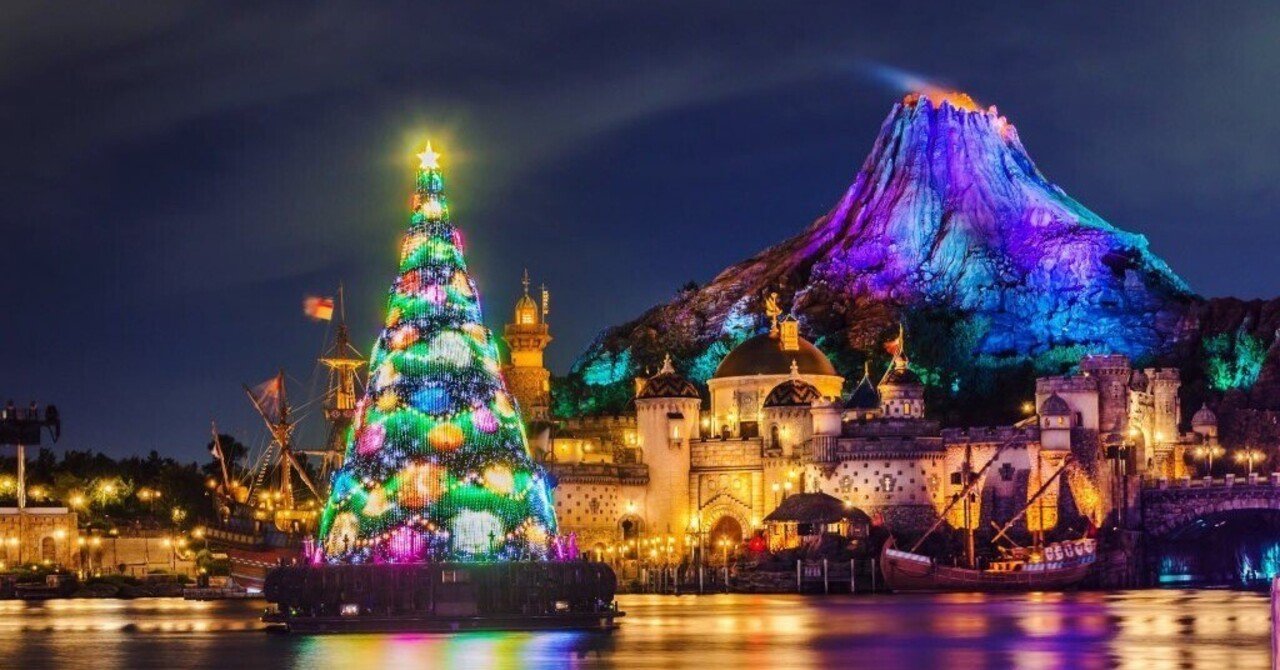 ディズニーシーのショー音楽「Welcome to Christmas」を演奏し ディズニーシーのショー音楽「Welcome to Christmas」を演奏し