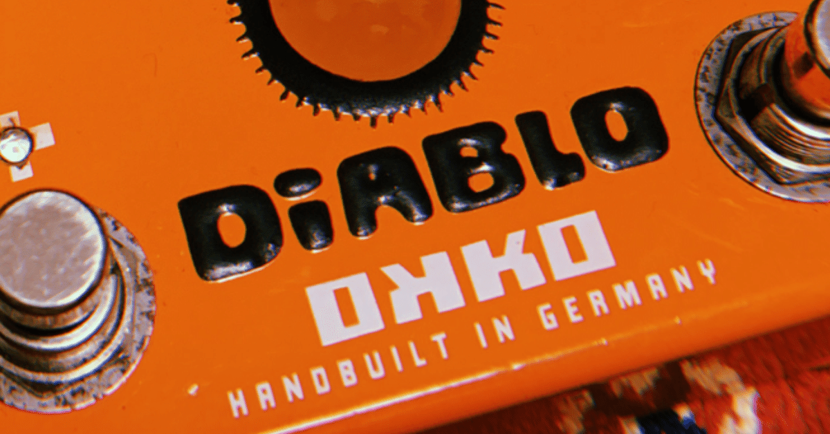 OKKO EL DIABLO BOOST+ ギターエフェクター クローン 歪み系 OKKO EL DIABLO BOOST+ ギターエフェクター クローン 歪み系