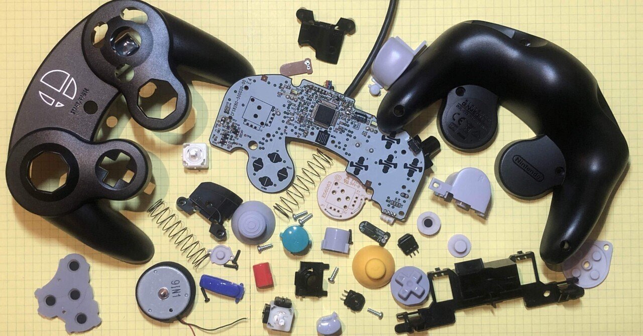 ニンテンドー ゲームキューブコントローラー 後期 2個セット つつみ