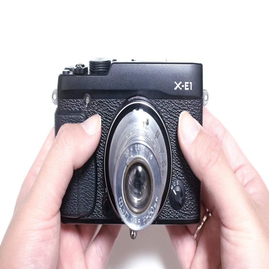 古いレンズで遊ぶ】10年前のXマウント：FUJIFILM X-E1をお迎え｜もんぶらん