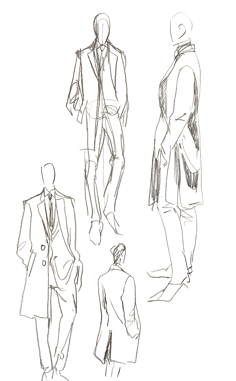 19 01 06 男性を描く コート回 未散ソノオ Note 19 01 06 男性を描く コート回 未散ソノオ Note