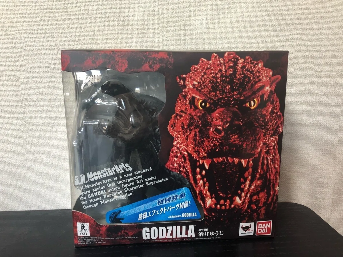 S.H.MonsterArts ゴジラ（2011年発売）ブリスター未開封熱線付 - ゴジラ